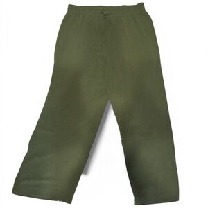 Rafaella Olive Green Joggers